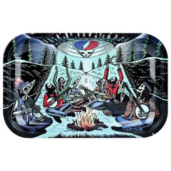Pulsar & Grateful Dead Rolling Tray & Lid Combo 7" x 11" UFO Jam