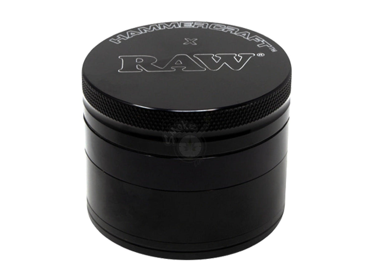 Hammercraft x RAW 4-Piece Grinder 2.5" - SmokeTime