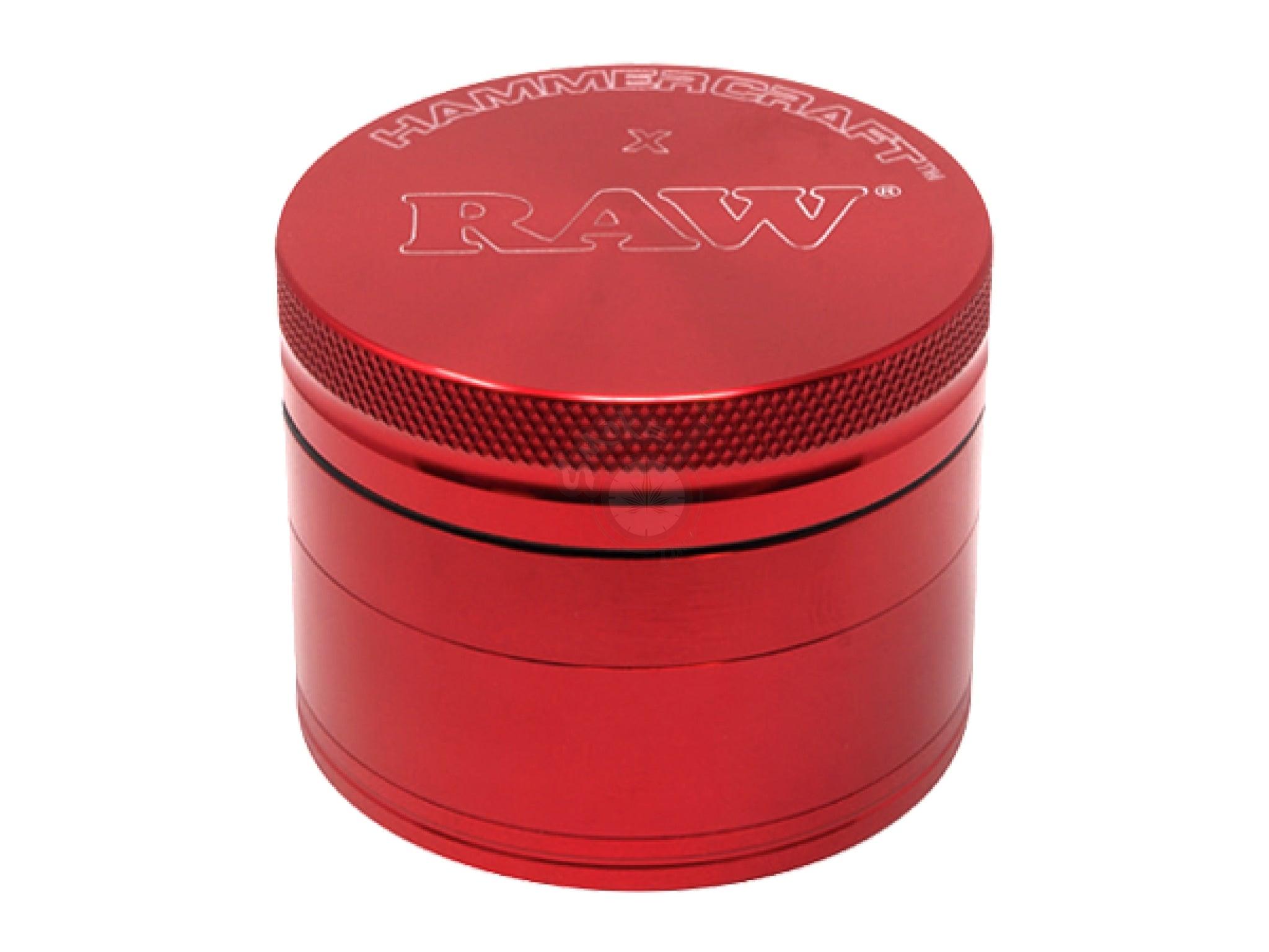 Hammercraft x RAW 4-Piece Grinder 2.5" - SmokeTime