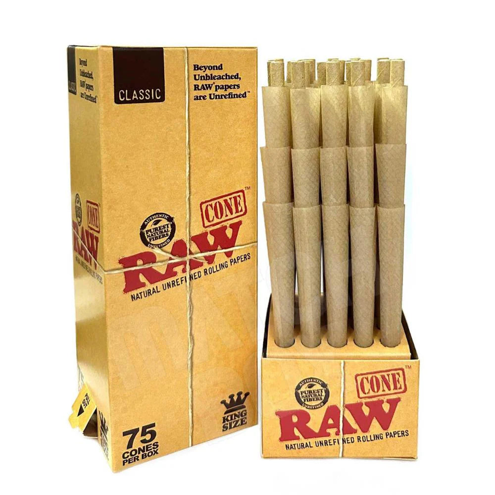 RAW Pre-Rolled Cones King Size [Different Quantity]