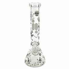 Infynitii 14" Skeleton Beaker - SmokeTime