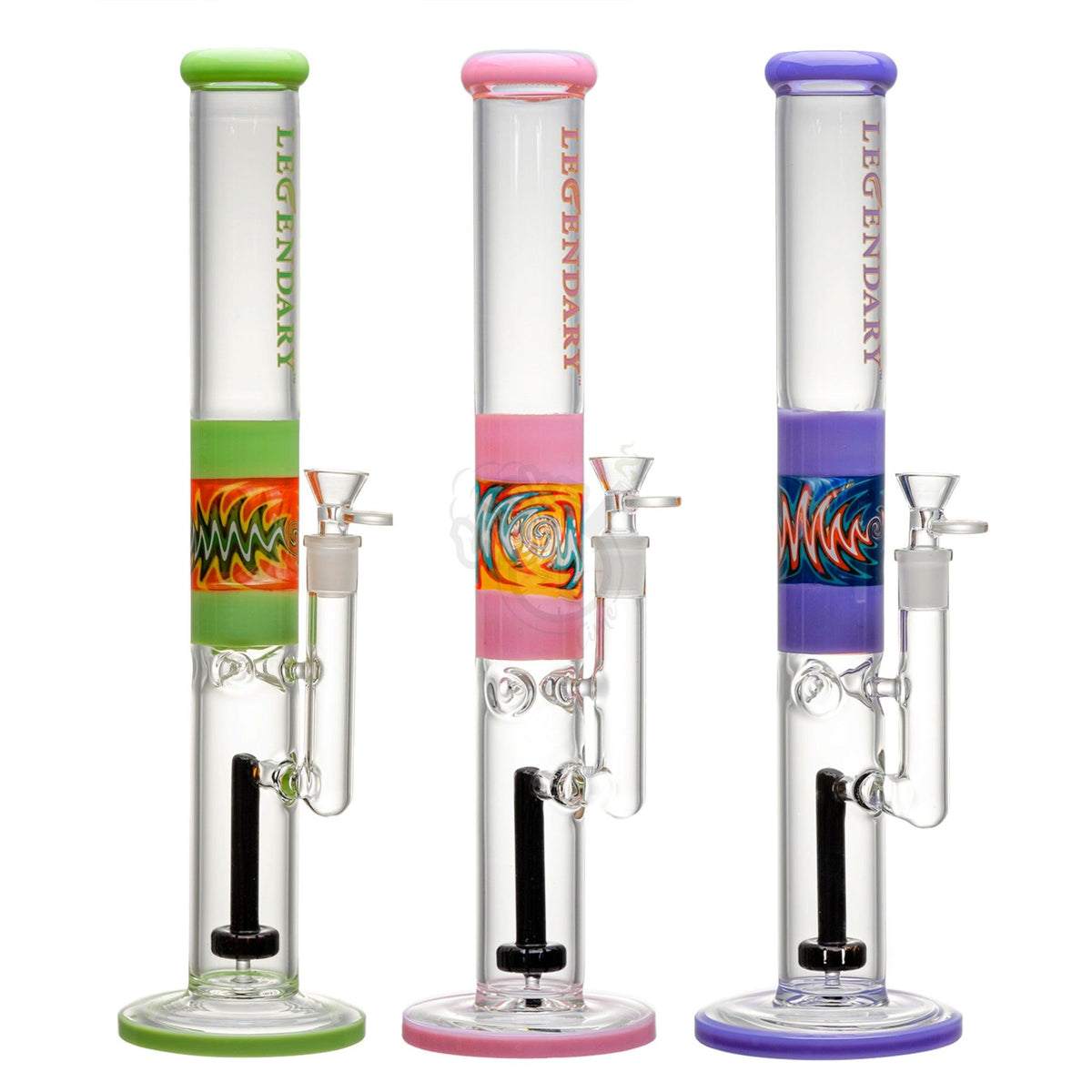 Legendary 16" Swirly Color Tube (LG-273) - SmokeTime