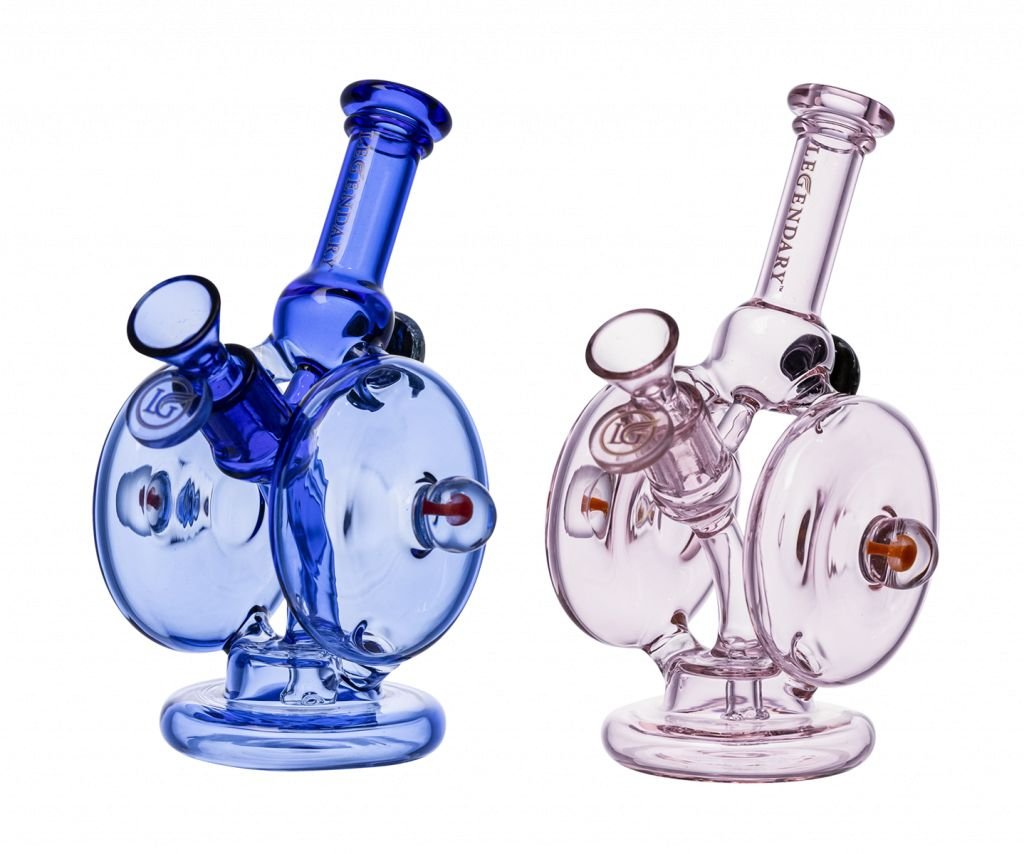 Legendary 7" Circle Recycler (LG-324) - SmokeTime