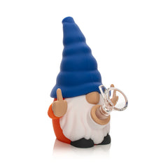 Silicone  6" No Fux Gnome Water Pipe