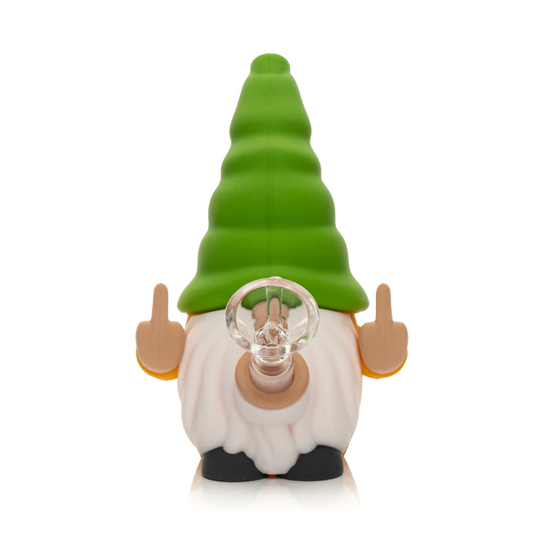 Silicone  6" No Fux Gnome Water Pipe