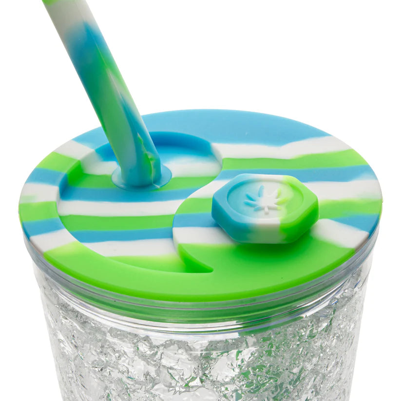 LIT® Silicone  6.25" Freezer Cup Water Pipe