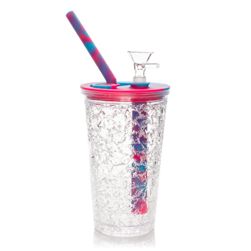 LIT® Silicone  6.25" Freezer Cup Water Pipe