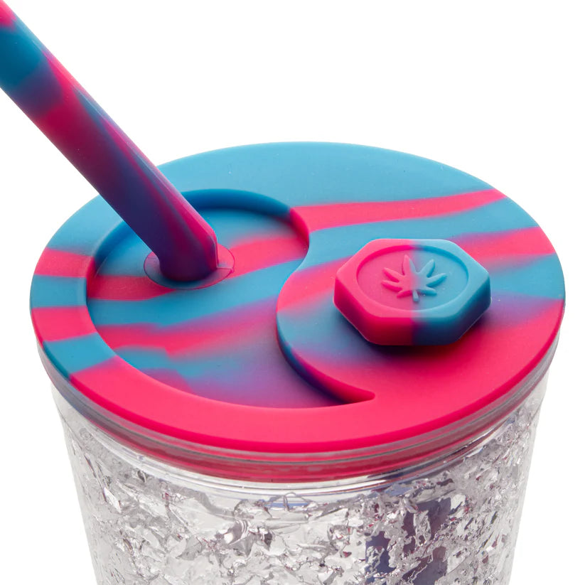 LIT® Silicone  6.25" Freezer Cup Water Pipe