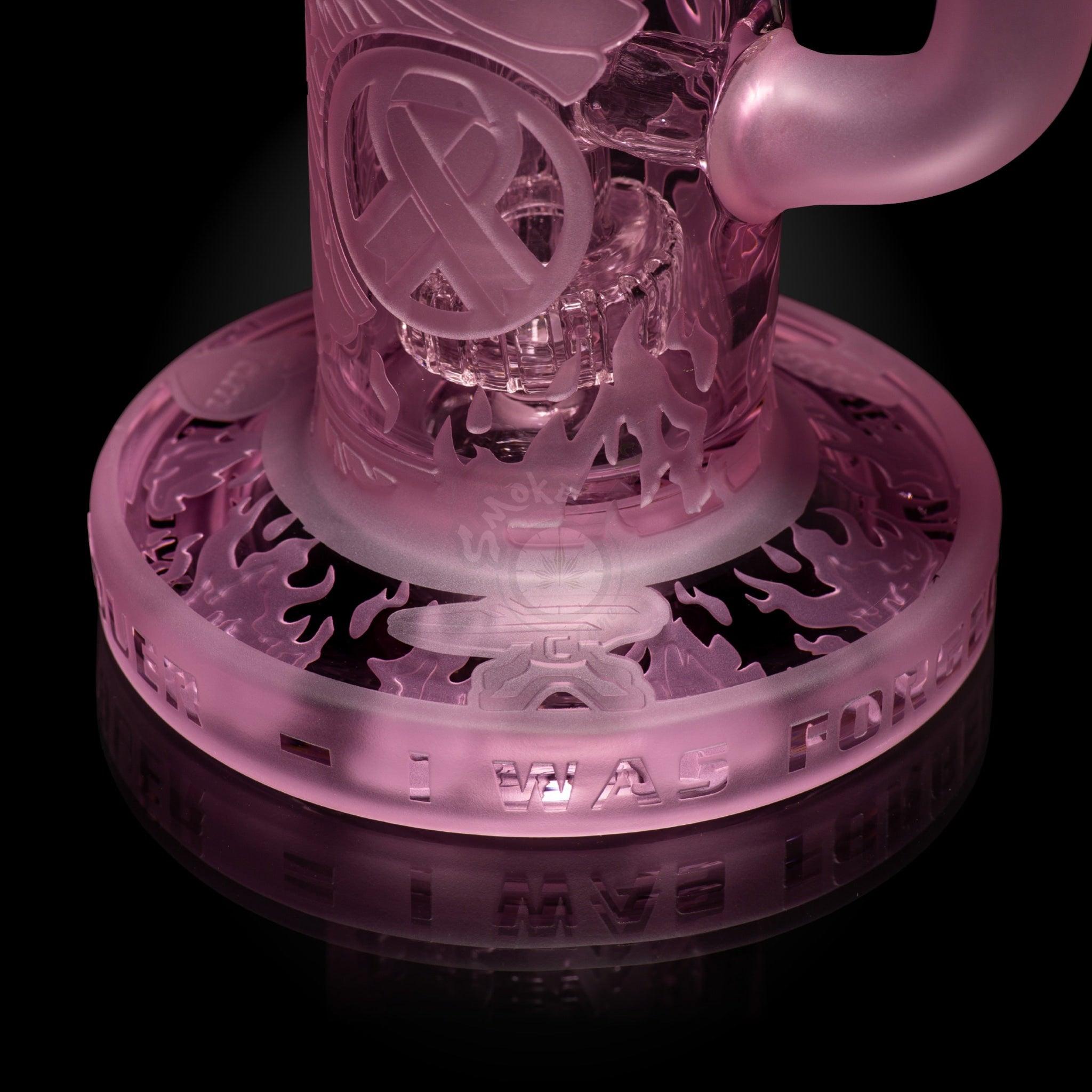 Milkyway Glass 8.5" Phoenix Forged In Fire (MK-081) - SmokeTime
