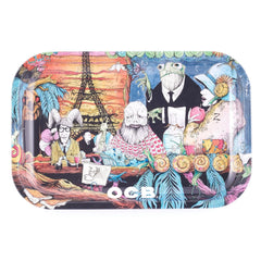 OCB Cafe Culture Metal Tray - SmokeTime