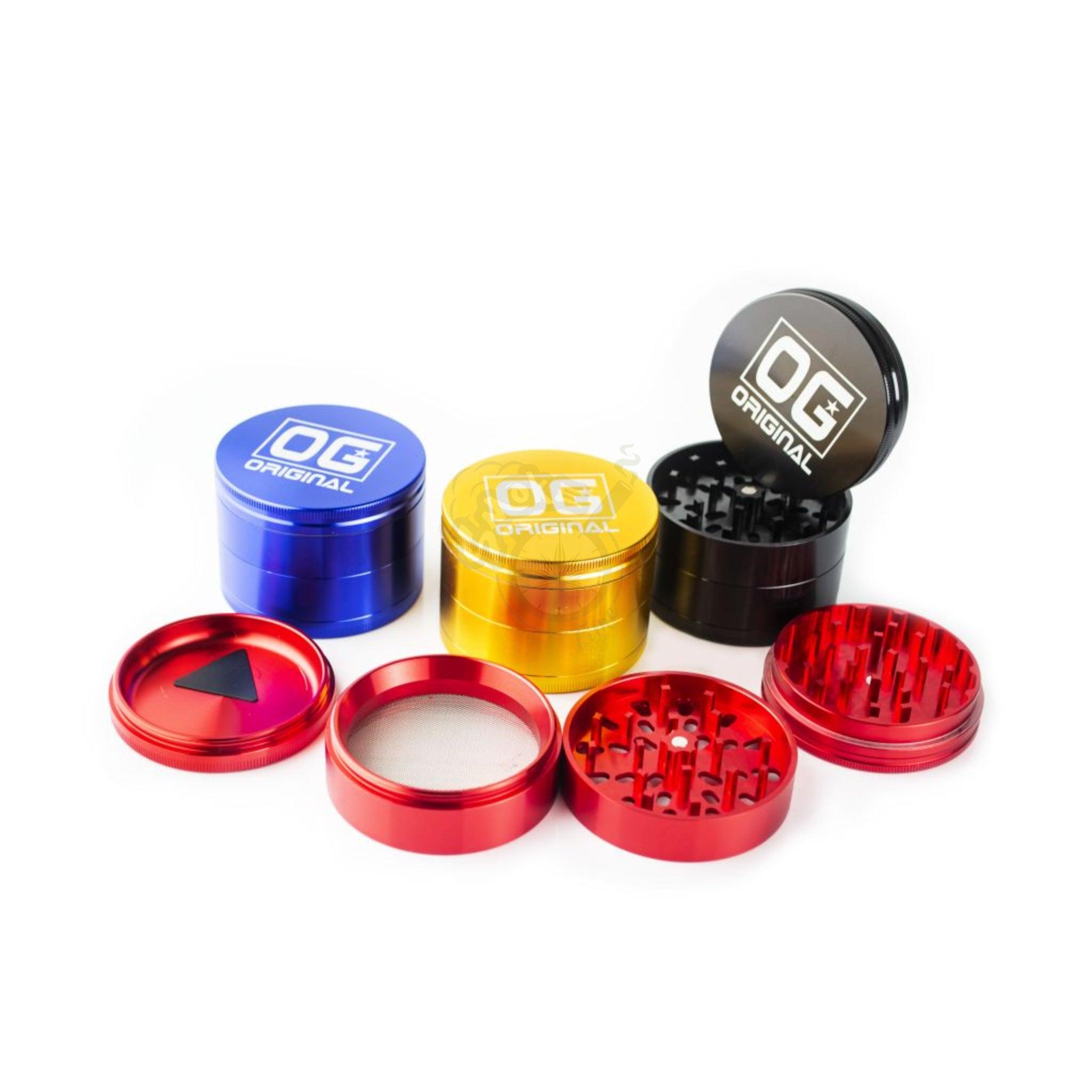 OG Original Large 4-piece Grinder (PH-7000) - SmokeTime