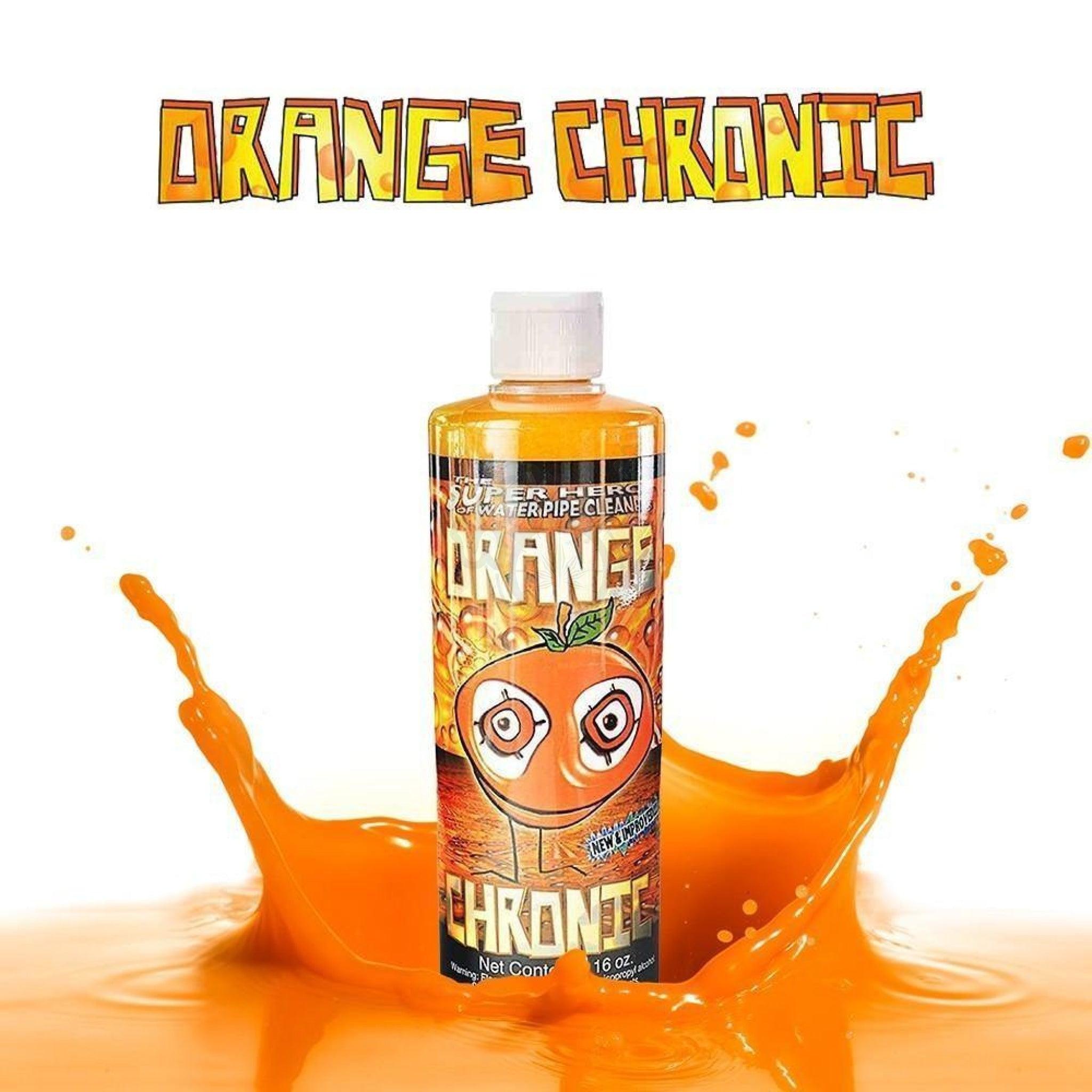 Orange Chronic 16oz Cleaner - SmokeTime