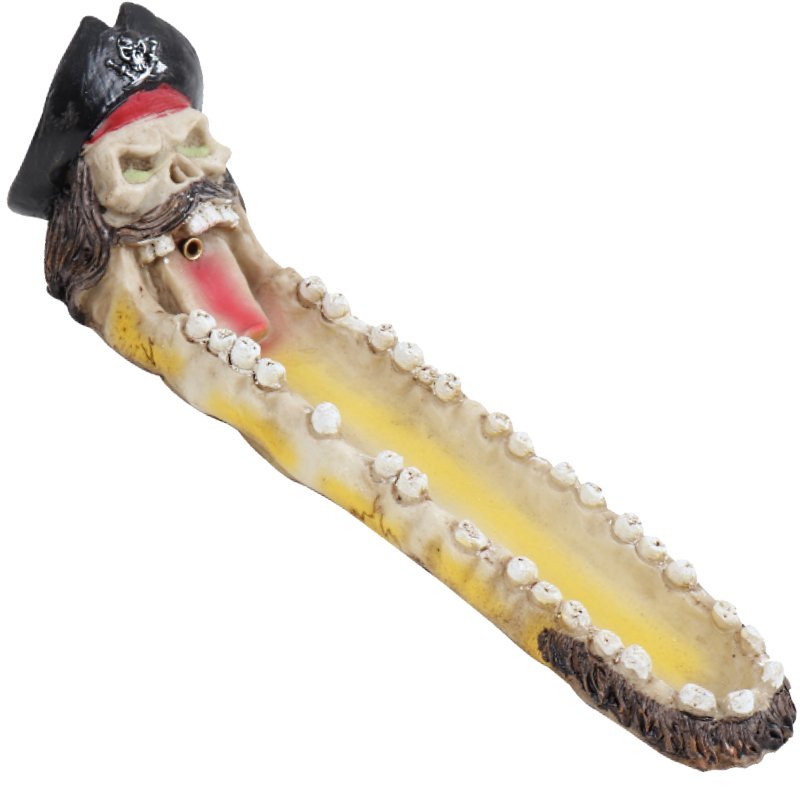 Pirate Ceramic Incense Holder (JL-D0119) - SmokeTime