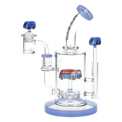 Pulsar Glow VW Bus Glass Dab Rig Set - 8.5" / 14mm F