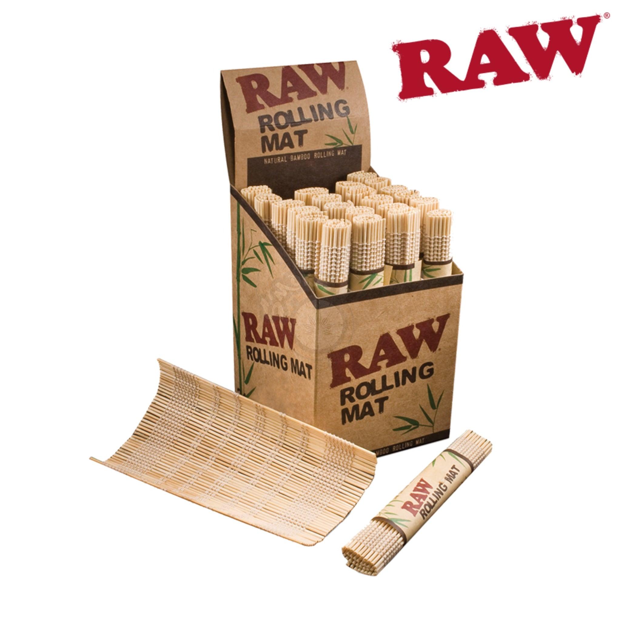 Raw Bamboo Rolling Mat - SmokeTime