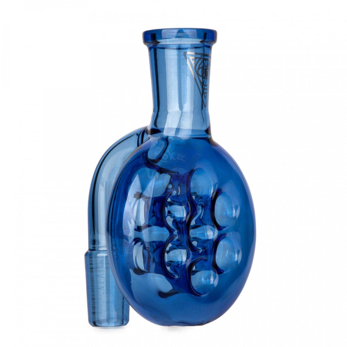 Red Eye Glass 14mm 90 Degree Swiss Dry Catcher - SmokeTime