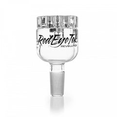 Red Eye Glass 17" Revolution Bell Base Water Pipe (K3147) - SmokeTime