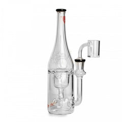 Red Eye Glass 9" Bottle Concentrate Incycler (2417) - SmokeTime