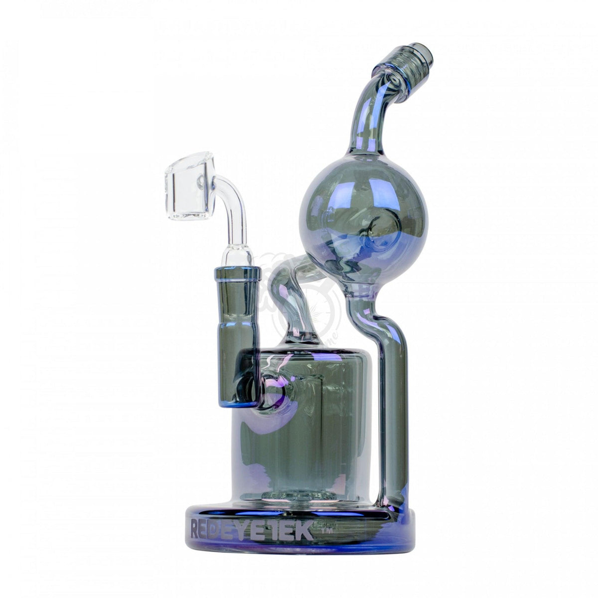 Red Eye Tek 8.5" Metallic Terminator Finish Aorta Concentrate Recycler - SmokeTime