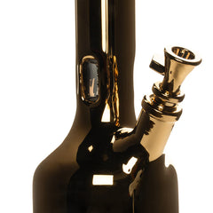 Red Eye Tek -18" 24K Gold Terminator Hex Tube Water Pipe