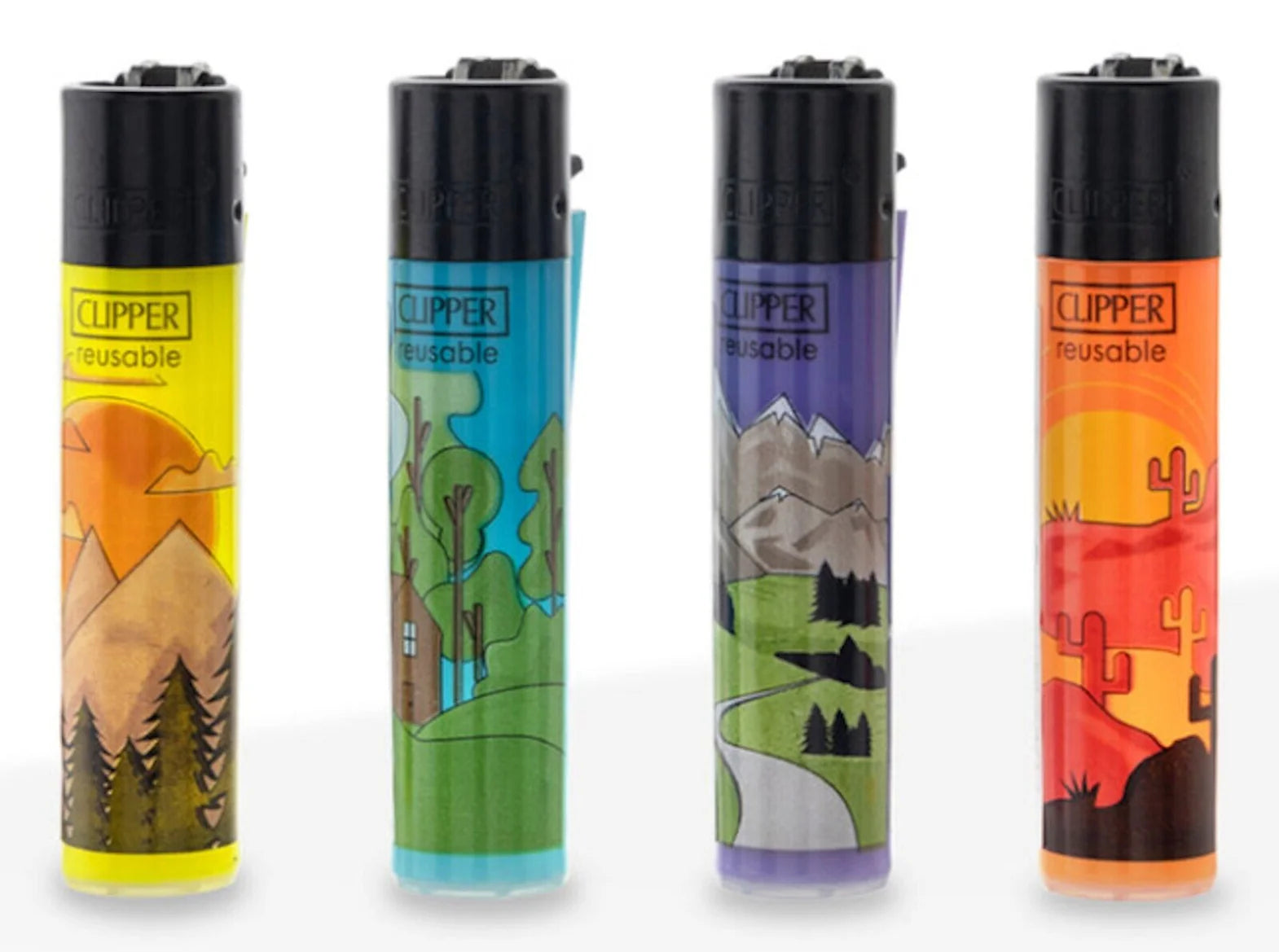 Clipper Classic & Minitube Lighters [Different Patterns]