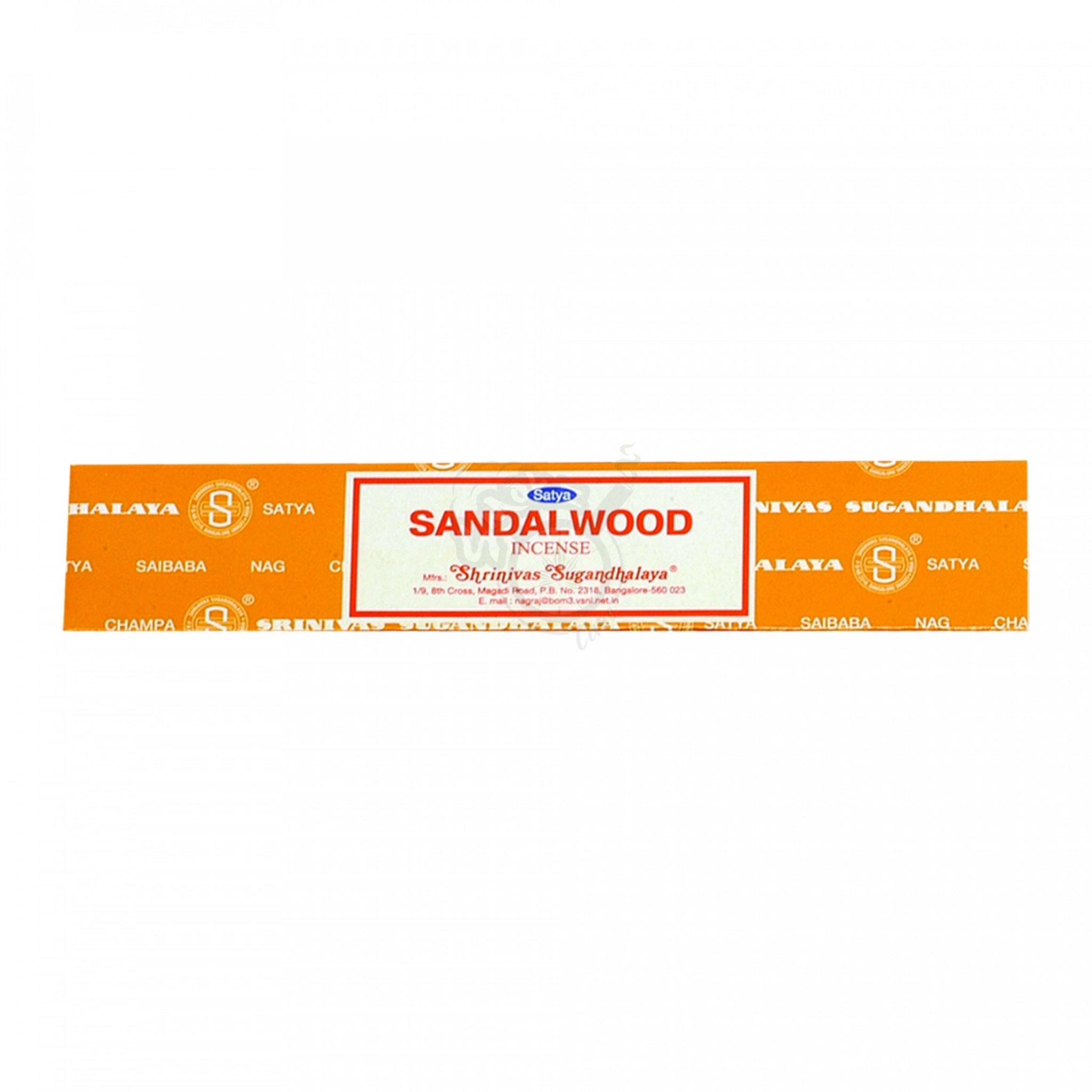 Satya Sandalwood Incense - 15g - SmokeTime