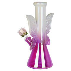 SeshGear Flowering Fairytales Beaker Glass Water Pipe | 8.75" | 14mm F