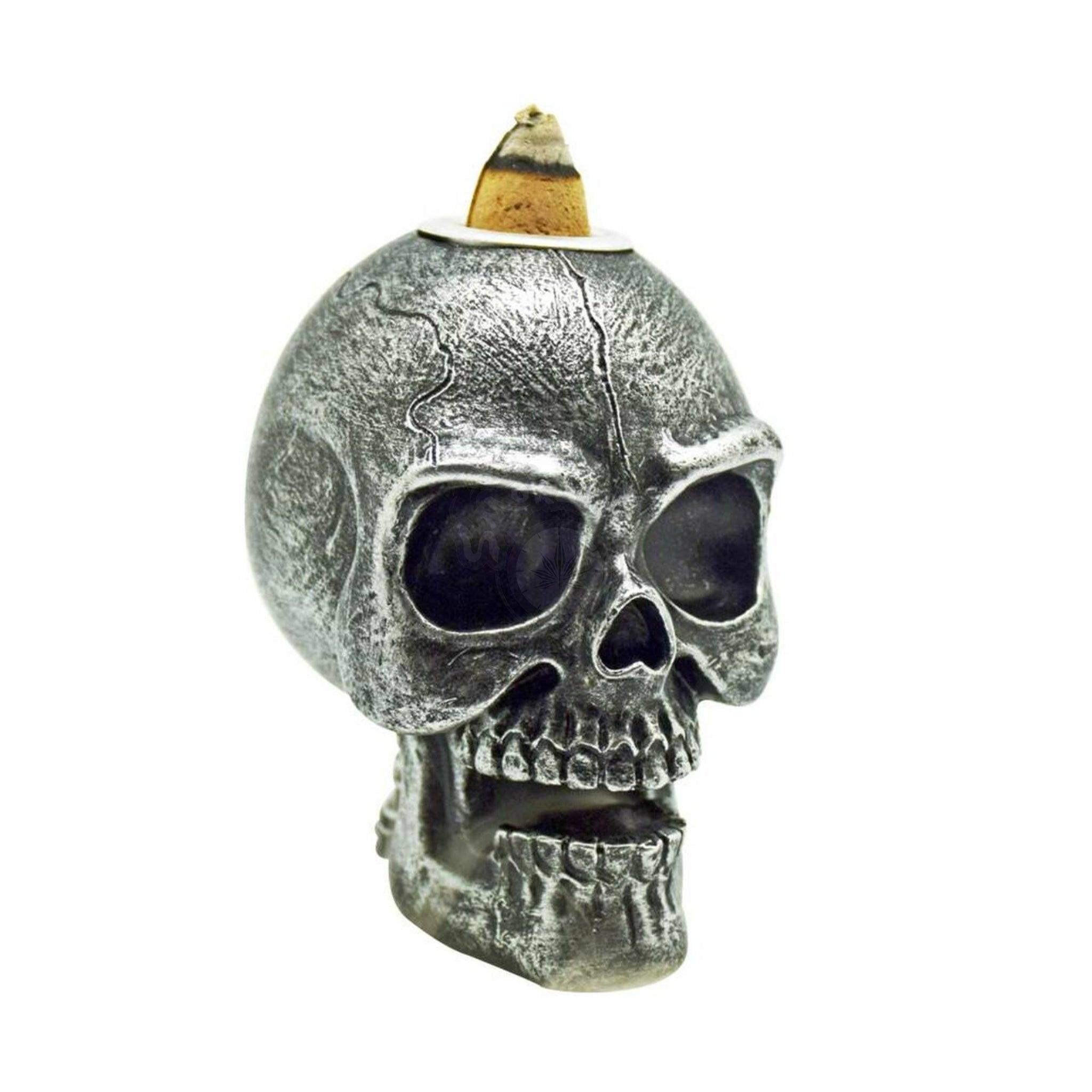 Skull - Small Backflow Incense Burner - SmokeTime