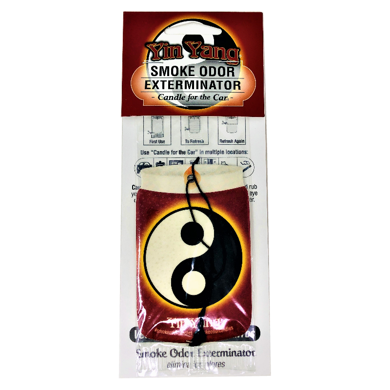 Smoke Odor Exterminator Car Air Freshener - Ying Yang