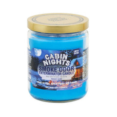 Smoke Odor Exterminator Candle - Cabin Nights - SmokeTime