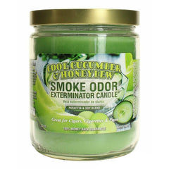 Smoke Odor Exterminator Candle - Cool Cucumber & Honeydew - SmokeTime