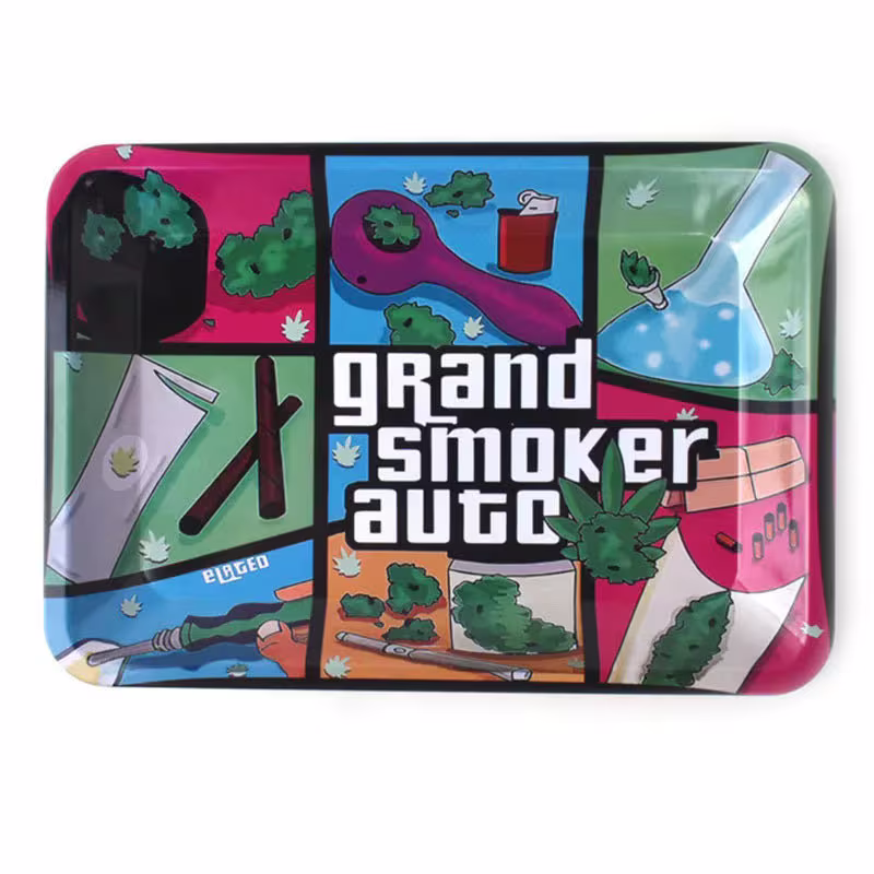Small Rolling Trays Assorted Design