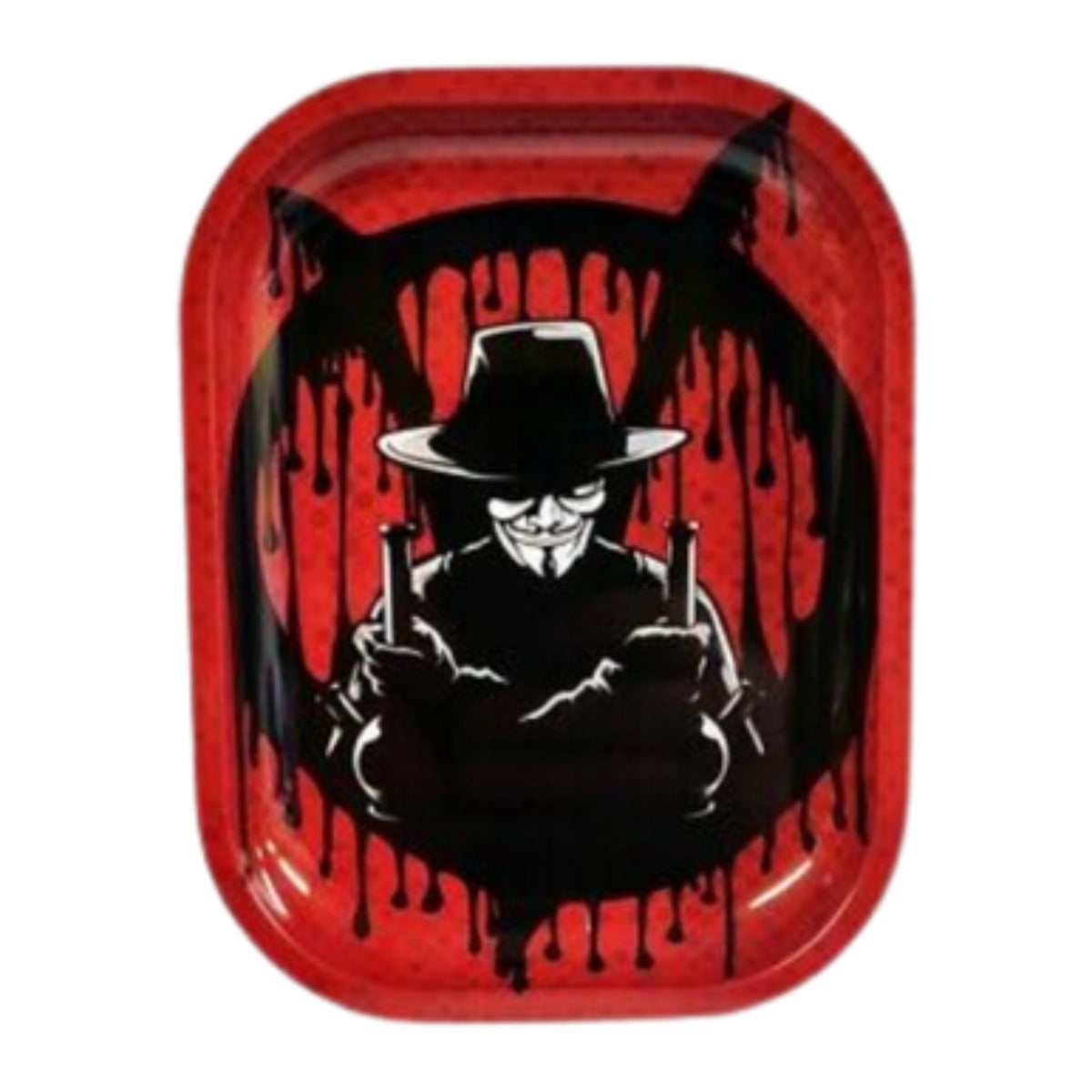 Weedanonymous Metal Rolling Tray - Small - SmokeTime