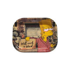 Will Work Metal Rolling Tray - Small - SmokeTime