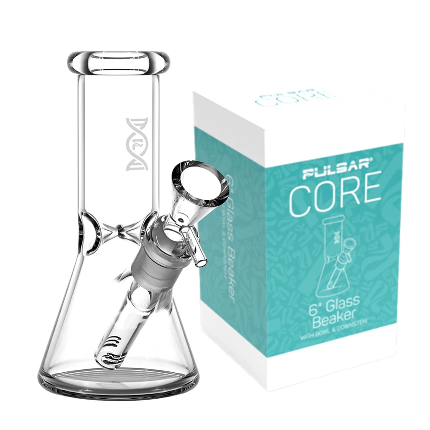Pulsar CORE Glass Beaker Water Pipe - 6" / 14mm F