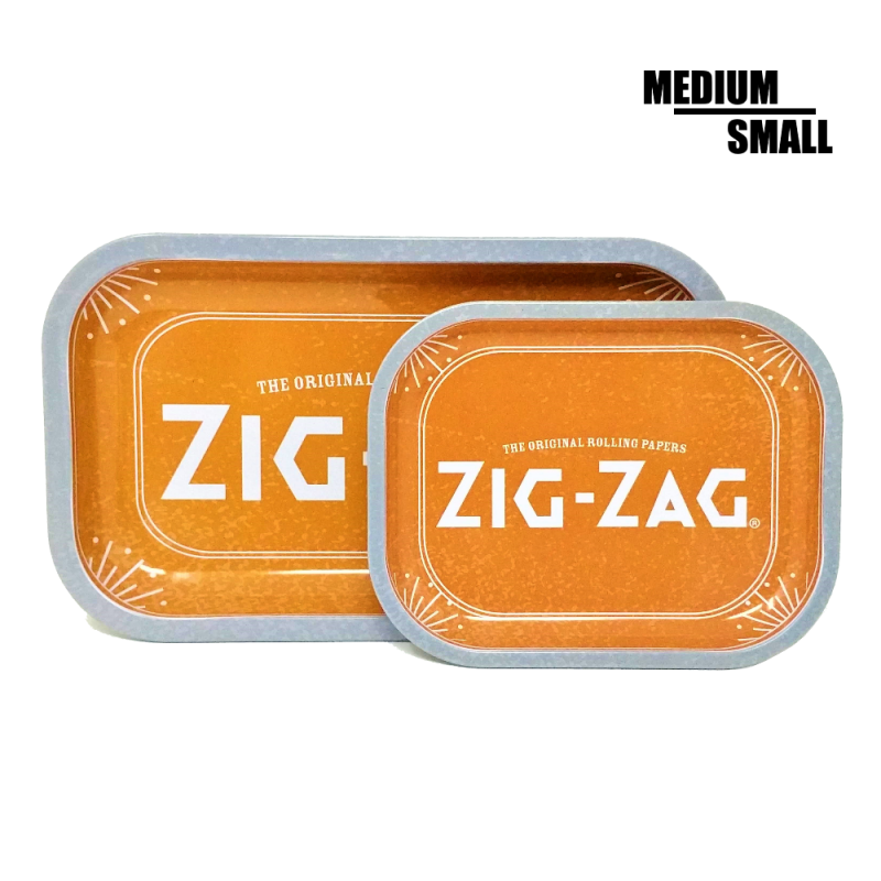 ZIG-ZAG Rolling Tray - "Orange"