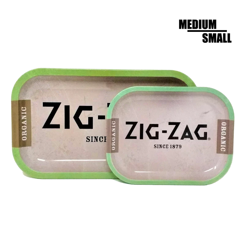 ZIG-ZAG Rolling Tray Orange & Organic