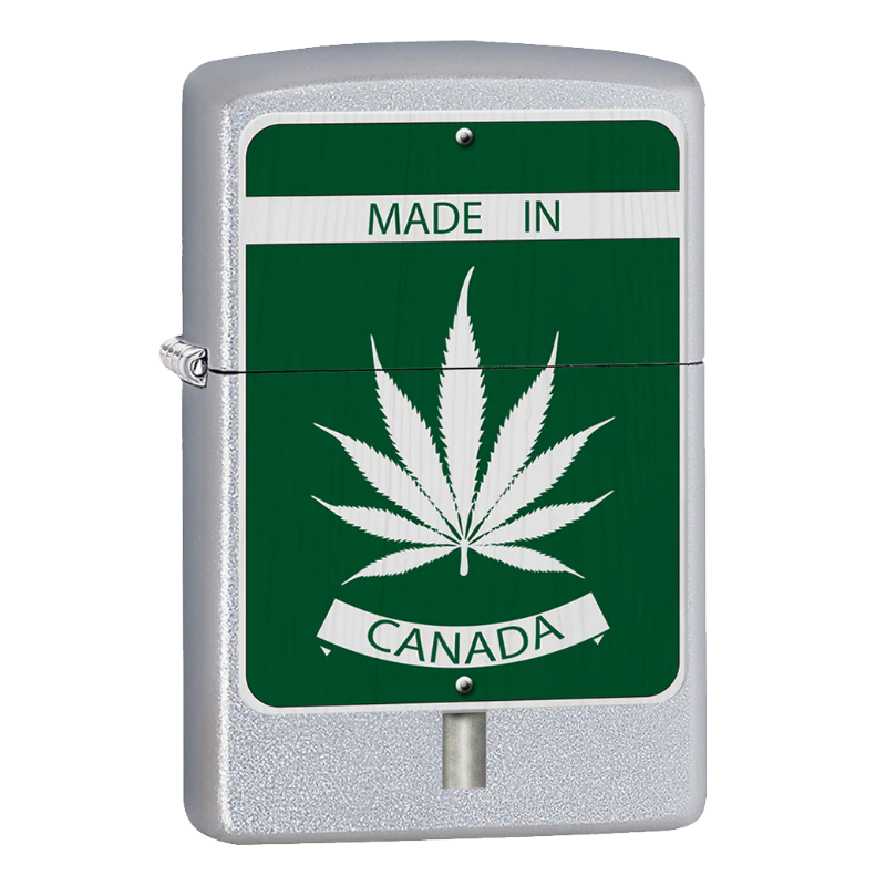 ZIPPO LEAF MADE IN CANADA DESIGN